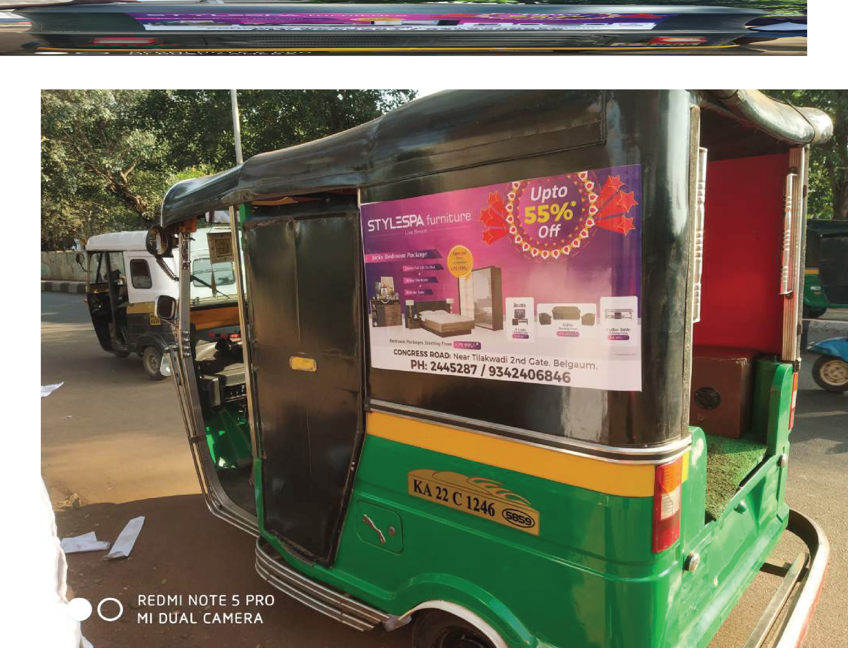 Auto Rickshaw Advertising in Bangalore, Pune